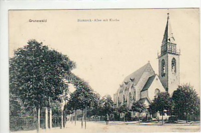 Berlin Grunewald Bismarck-Allee 1910