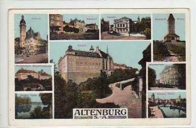 Altenburg kleine Bilder AK vor 1945