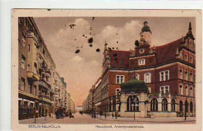 Berlin Neukölln Postamt Anzengruberstraße 1922