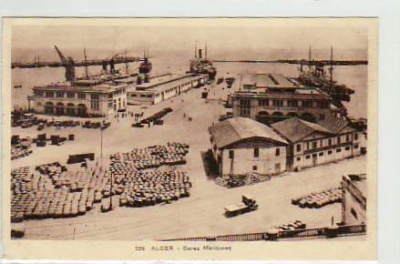 Alger-Algier Hafen ca 1915 Algerien-Afrika
