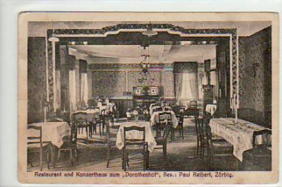 Zörbig Restaurant Dorothenhof 1915