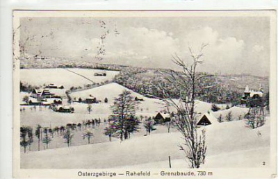 Altenberg-Rehefeld Erzgebirge Grenzbaude 1932
