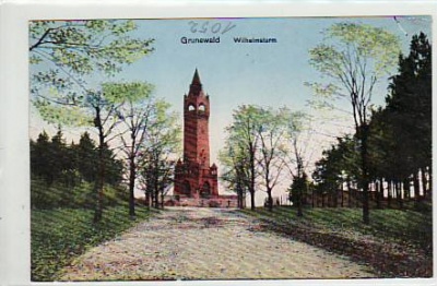 Berlin Grunewald Kaiser Wilhelm Turm ca 1910