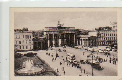 Berlin Mitte Brandenburger Tor ca 1930