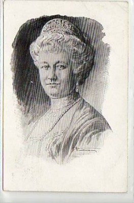 Adel Monarchie Kaiserin Auguste Victoria 1915