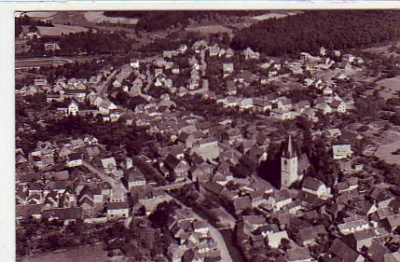 Nieder-Ramstadt bei Darmstadt Luftbild 1957