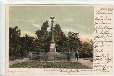 Zörbig Kriegerdenkmal 1905