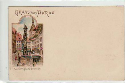 Aarau Litho ca 1900 Schweiz