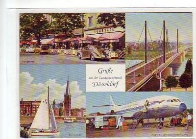 Düsseldorf , Flughafen 1962