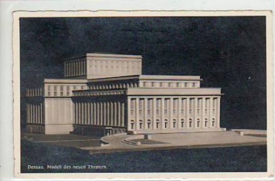 Dessau Modell des neuen Theater 1938